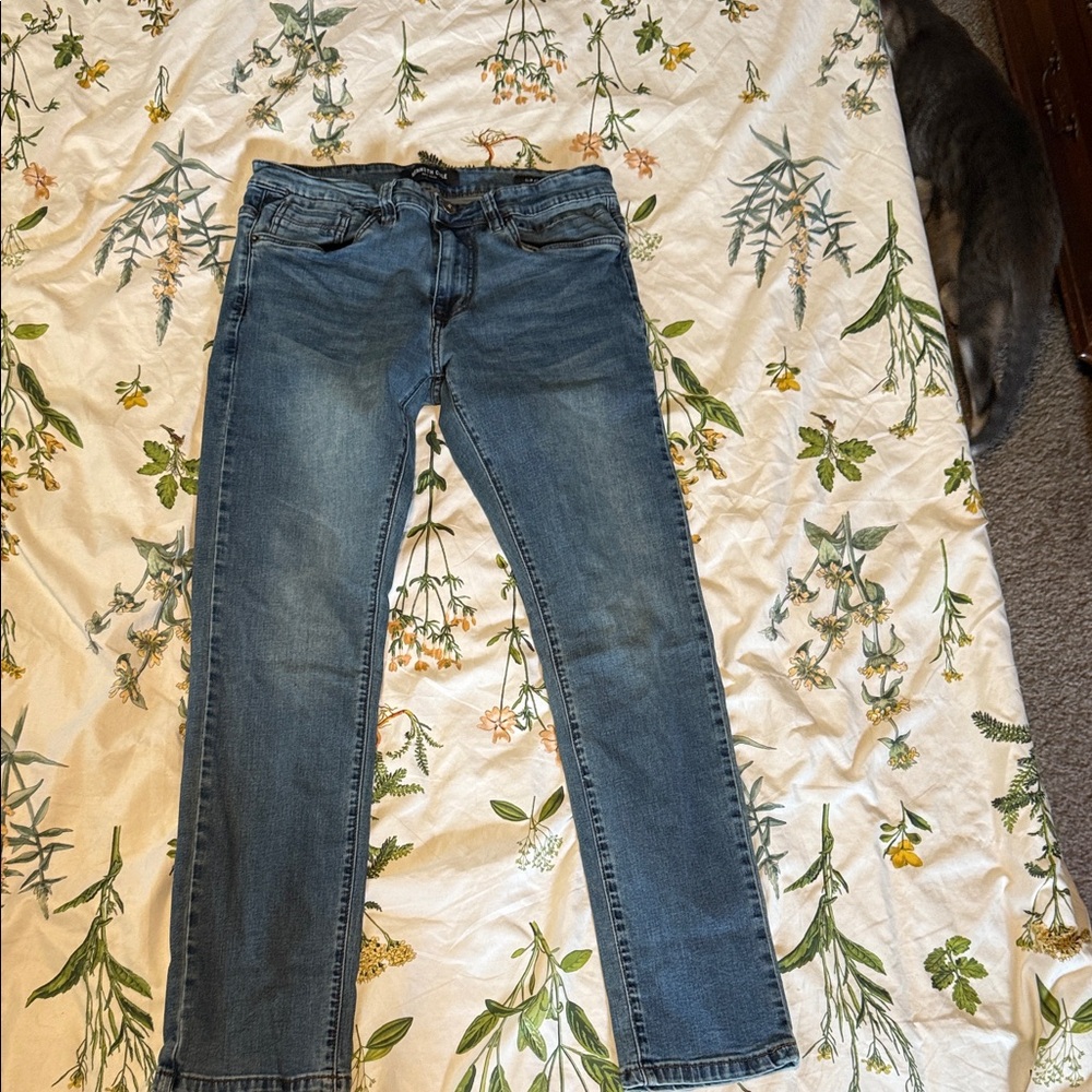 Kenneth Cole Men's Blue Jeans 30x30